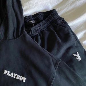 Pacsun x Playboy Black Sweat Pants